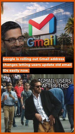 Binarykeeda on Instagram: "📧 Google to Let Users Change Their @gmail.com Address Without Losing Data Google is rolling out a long-awaited feature that allows some Gmail users to change their @gmail.com email address without losing emails, contacts, or account data. As part of the update, the old email address becomes an alias, meaning it will continue to receive emails while the new address is used going forward. The feature is appearing gradually, first spotted on Google support pages, and is 