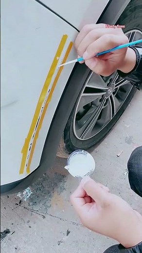 Instant Scratch Repair Magic. #scratch