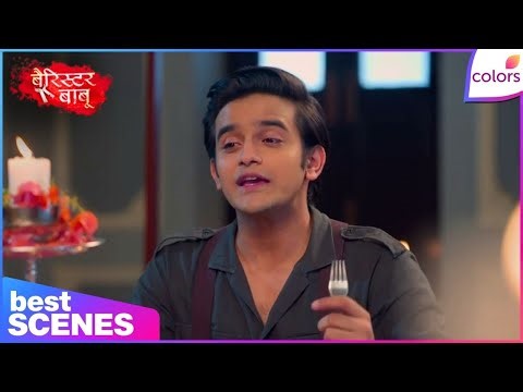Barrister Babu | Aniruddh Takes Bondita's Class For Table Manners | Colors TV
