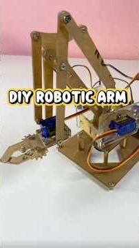 DIY Robotic Arm Assembly kit #arduino #electronics #robot