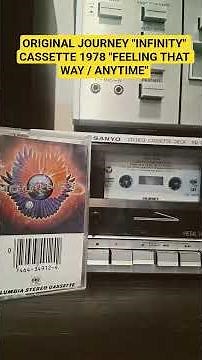 ORIGINAL JOURNEY "INFINITY" CASSETTE 1978 "FEELING THAT WAY/ANYTIME" PART TWO