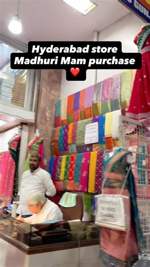 UTSAREES | Nasir (3rd Generation Weaver) on Instagram: "Madhuri mam purchase Rs 70000 wedding sarees from us ❤️ Hyderabad Shop Address Mig 408 Kphb road no 4 Near Subbaya gari hotel Beside Mukunda Jewllers Hyderabad Telangana PIN code 500072 8471014608 _________________________"