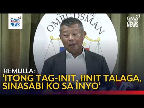Remulla, nagpaliwanag sa takbo ng imbestigasyon sa flood control projects | GMA Integrated News