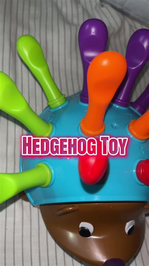 Montessori Hedgehog Toy for Kids' Learning
