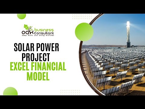 Solar Power Project Excel Financial Model