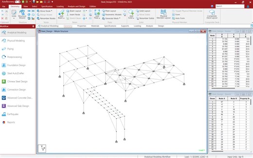 #staadpro #reports #structuralengineering #bentleysysytems #bencasolutions | Benca Process and Engineering Solutions Ltd.