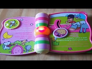 Vtech Peek-A-Boo Nursery Rhymes Book with music and ligths. Pink