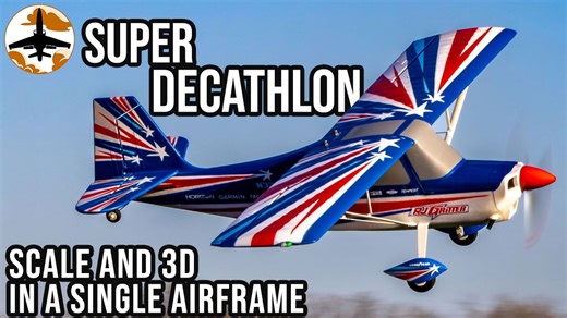 E-flite Super Decathlon 1.2m Review — Ultimate Airshow Performer