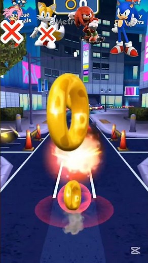 The Fastest Run in Sonic | أسرع جري في سونيك داش | Epic Mobile Gameplay #Gaming #Shorts #SonicDash