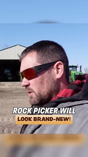 This rock picker means business! 🔨 #reels #farm #farmlife #farming #rockpicker #progress | Millennial Farmer