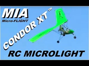 RC Microlight Ultralight Trike Hang Glider - One of the very First MIA Condor XT