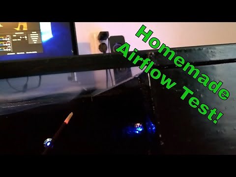 Cheap hack to smoke test your case airflow - Positive, Neutral and Negative pressure