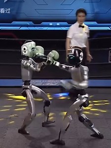 God Statham 郭达斯坦僧 on Instagram: "中国民用消费级机器人格斗大赛🇨🇳🤖🥊🥋 Follow @godstatham For More！ #kungfu #wushu #martialarts #ai #robot #sanda #kickboxer #kickboxing #fight #karate #боевыеискусства #Artesmarciales"