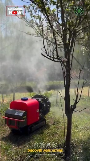Amazing Driverless Boom Sprayer Machine