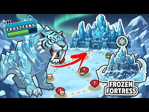 New Legendary Dynamons of Frozen Fortress (Fanmade Map) | Dynamons World