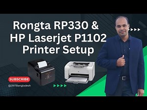 Pos Printer Rongta RP330 and HP Laser Jet P1102 Printer Setup