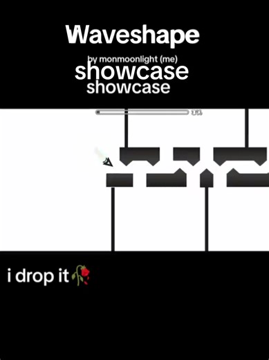 Waveshape Showcase by Monmoonlight in Geometry Dash