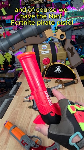 4.5K views · 67 reactions | Adventure Force Buccaneer Is Actually Awesome #piratetoys #buccaneer #nerfblaster #toys #adventureforce #walmartfinds #dartzone #piratepistol #flintlock #nerfflintlock #nerfblaster | DrFlux | Facebook
