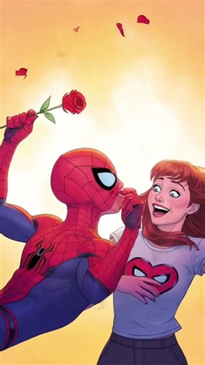 Spiderman romantic moments 😉#spiderman