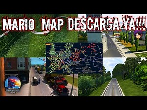 DESCARGA E INSTALA MARIO MAP VERSION 1.46 AMERICAN TRUCK SIMULATOR TOTALMENTE GRATIS!! | ETS2