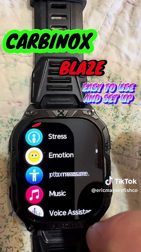 Carbinox Blaze Smart Watch: Easy Setup Guide