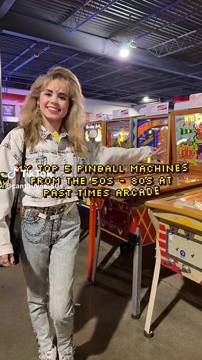 Wow!!!! What a huge collection of pin ball machines! Located in Girard OH, @Past Times Arcade has the Guinness World Record for the largest collection of free-play pin ball machines. ✨ Thank you so much Past Times for having me. Stay tuned on some more videos from this magical place. The staff is so incredibly kind and I can’t wait to visit again! #pasttimes #pasttimesarcade #pinball #guinnessworldrecord #arcade