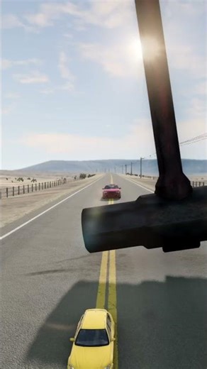 Extreme Velocity Cars vs Giant Pit Bollards💥 – BeamNG.drive