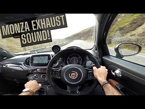 Abarth 595 Competizione POV Drive - Pure Monza Exhaust Sound
