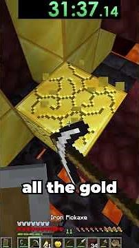 Speedrunning the dragon egg in minecraft #minecraftshorts #shorts