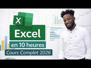 Excel pour l’Analyse des Données — Cours Complet (10h) | Gratuit + Certificat (2026)