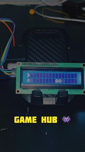 مشروع Game hub متكامل في 👾🎱الاردوينو