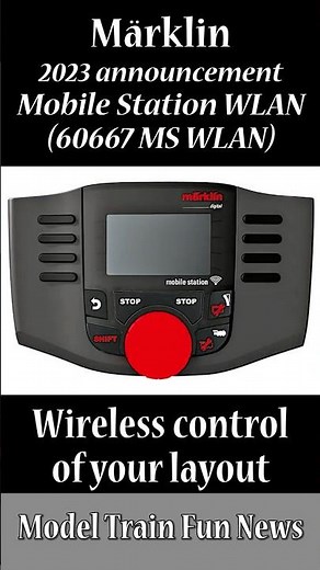 Märklin 60667 Mobile Station WLAN 2023 announcement