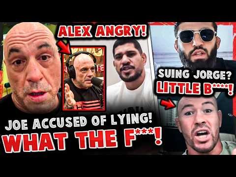 Joe Rogan ACCUSED of LYING + Joe RESPONDS! Alex Pereira GETS ANGRY! Arman TAKES SHOTS at Colby!