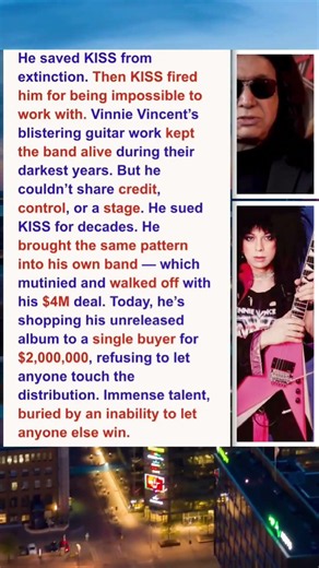 How Vinnie Vincent was Buried by His Inability to Let Others Win