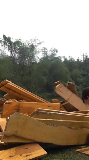 Build Log Cabin Start to Finish — Vietnamese Girl DIY Tiny House