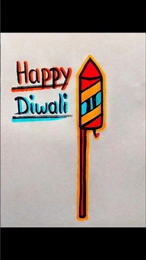 Easy Rocket Drawing Tutorial | Simple Space Art for Everyone 🚀✨