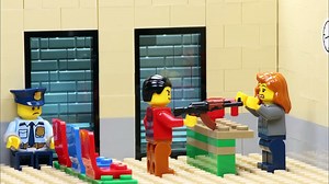 Lego Bank Robbery - Tunnel