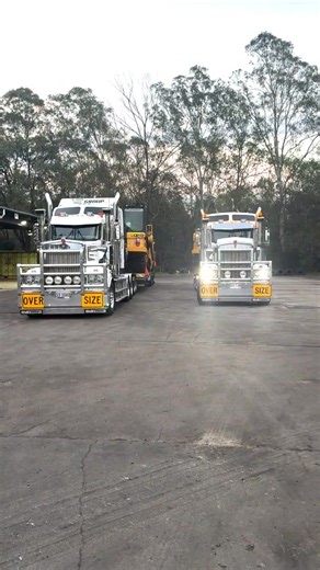 Flashback: A look back at the day we rolled out two CAT 627 Scrapers from our North Tivoli depot. Moving machines like these takes more than just horsepower. It takes planning, precision, and a team that knows how to get it done safely and smoothly. #Flashback #VEGroupAU #HeavyHaulage #ScraperMove #CivilConstruction | VE GROUP AU