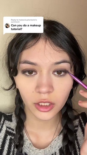 Jenna Ortega Wednesday Addams Makeup Tutorial