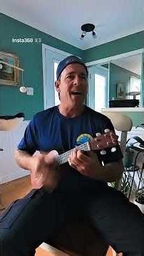 Rock song by BRUCE SPRINGSTEEN called I'M ON FIRE #singer #brucespringsteen #ukulele #ukuleleplayer
