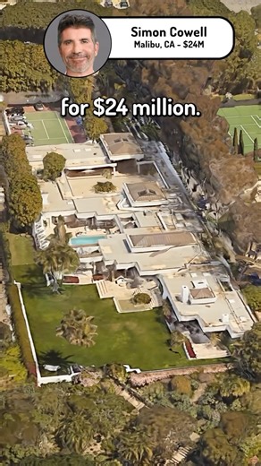 celebritieshomes on Instagram: "Simon Cowell’s house in Malibu, California valued at $24M #simoncowell #malibu #house #mansion #celebrity #realtor #realestate #foryoupage #foryou #fyp #hometour"