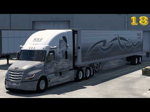 ATS Realistic Driving | 2024 FREIGHTLINER CASCADIA | Salt Lake City(UT) to Los Angeles(CA) -2