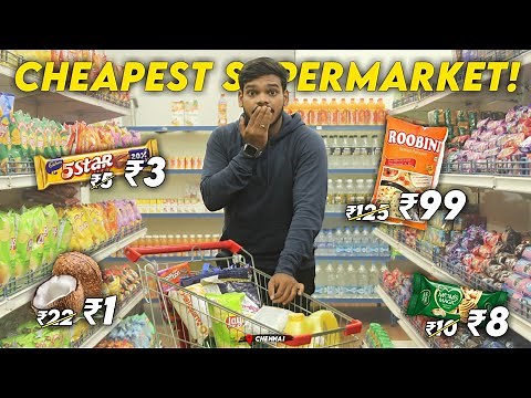 Cheapest Supermarket in Chennai 🔥🤯| 5Star for just ₹3 Rupees! - Unbelievable Price | Abified