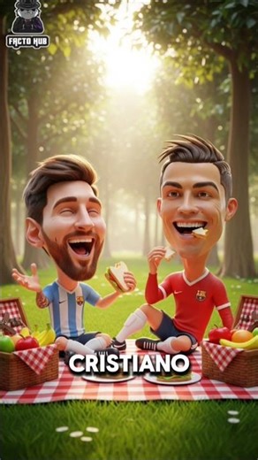 When Two Legends Became Friends Messi & Ronaldo #shorts #ronaldo #messi #story