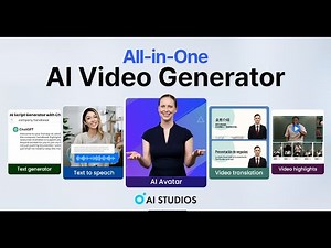 All-in-One AI Video Generator | AI Studios