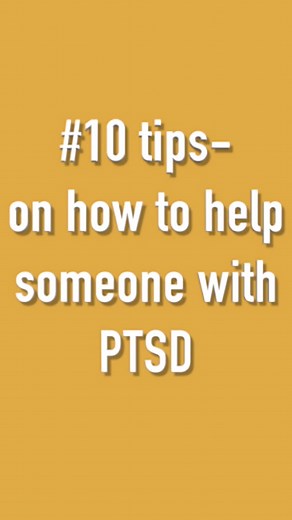 10 tips on how to help someone with PTSD #mentalhealthmatters #mentalhealthawareness#ptsd #recovery #mentalhealth #anxiety #success #selflove #coach