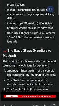 How to Drift a Car | Beginner’s Guide to Car Drifting Step by Step