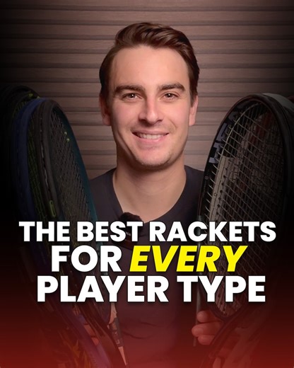 Rackets & Runners | These are the BEST Rackets for every type of Tennis Player Luca Berg runs you through all the best tennis rackets for each type of tennis... | Instagram