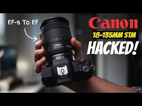 Canon 18-135mm IS Nano USM Hacked to Fit Speedboosters & FULL-FRAME Cameras!