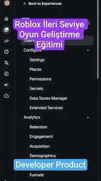 Roblox studio developer product oluşturma, robux ile item satışı, monetization